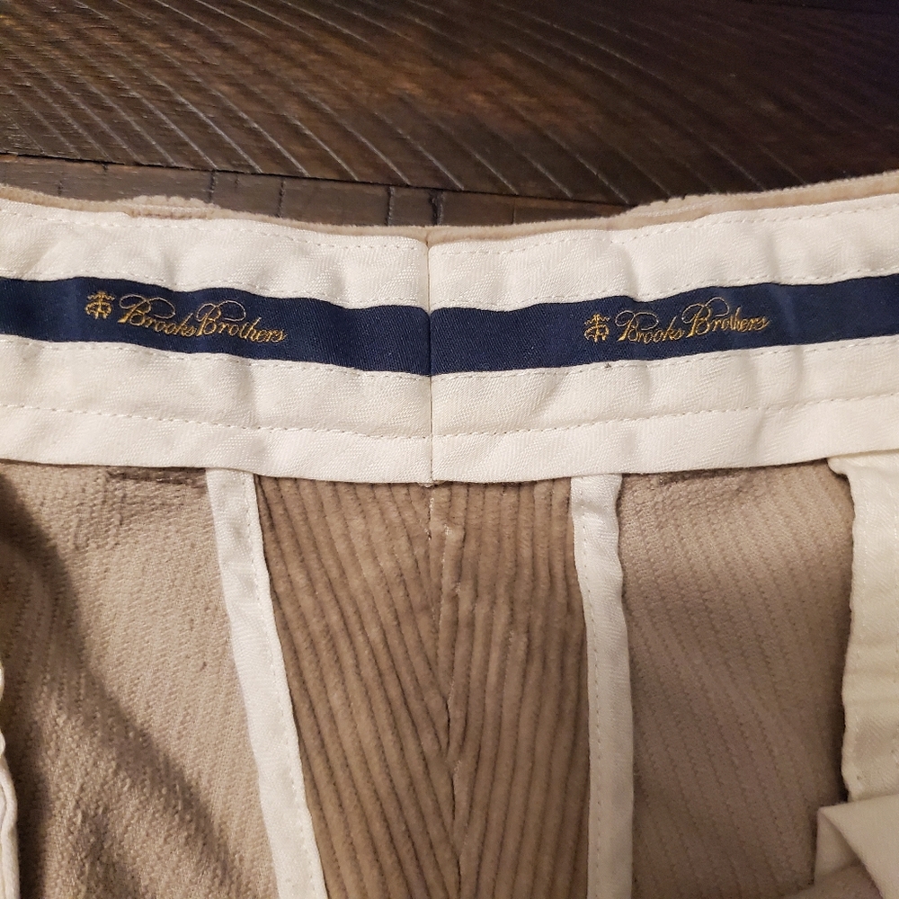 Brooks Brothers Hudson Corduroy Pant 35x30 - Picture 7 of 9
